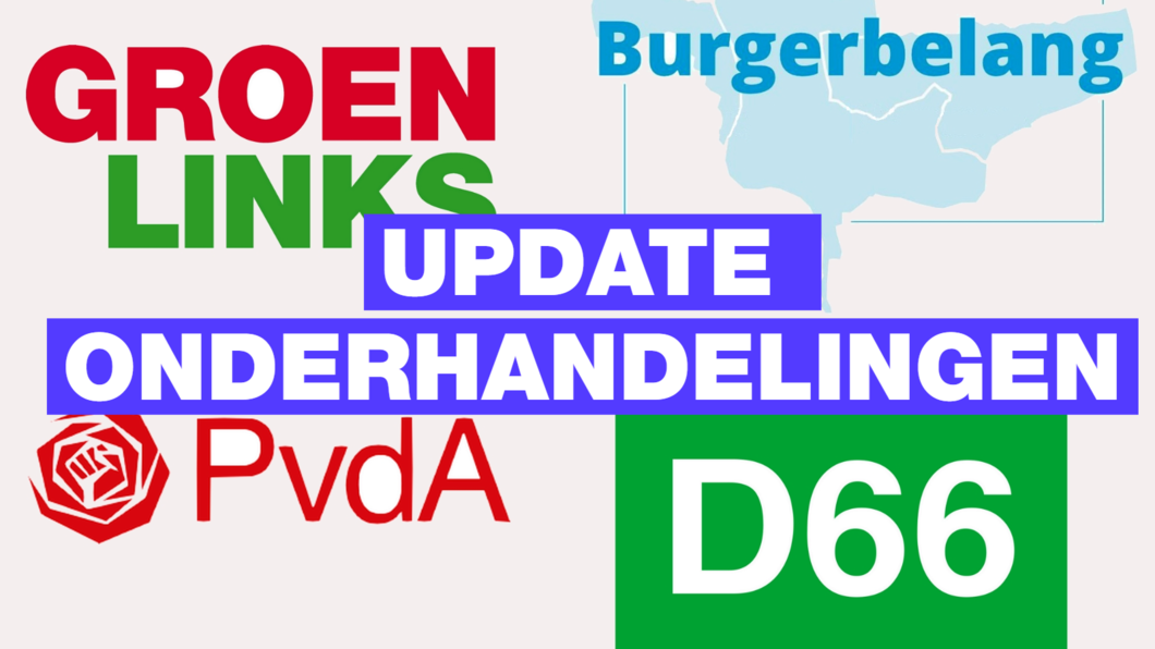 Update coalitieonderhandelingen