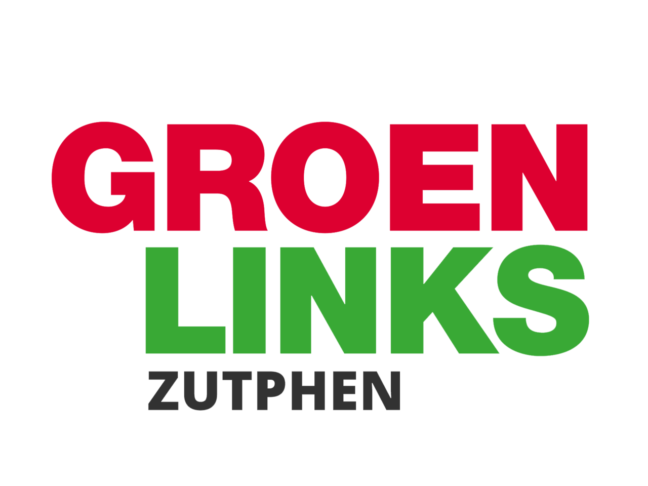 Logo Groen Links Zutphen Logo Groen Links Zutphen