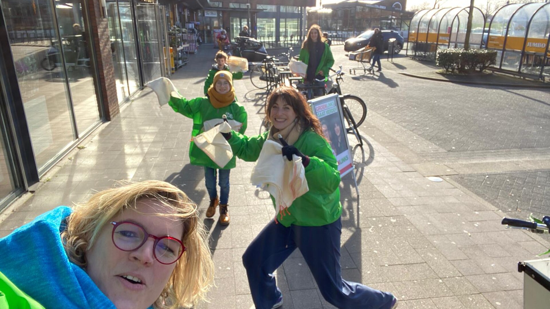 Campagne voeren in Leesten