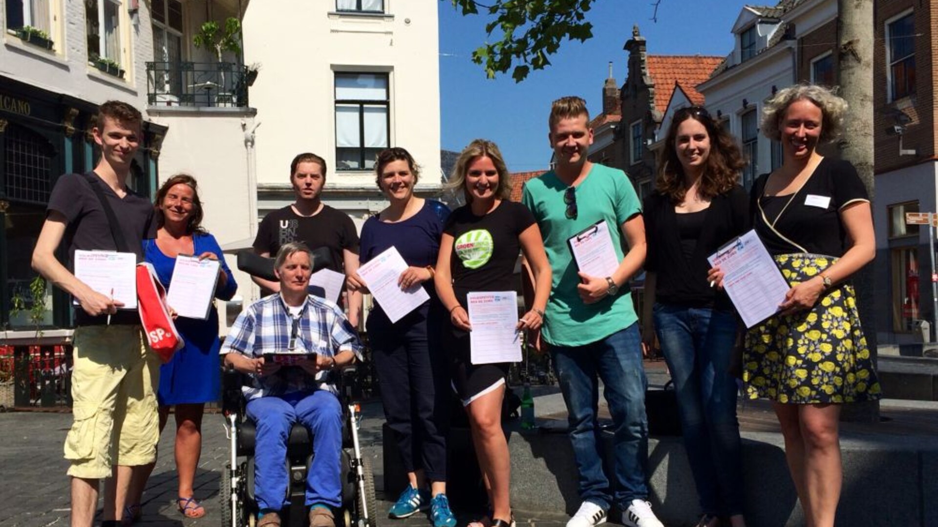 GroenLinks en SP voeren samen actie voor de zorg 
