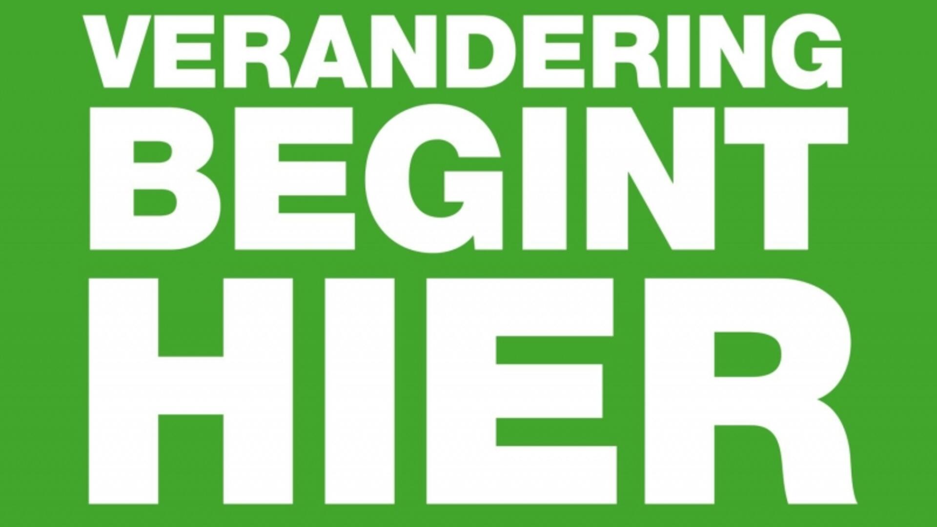 #veranderingbeginthier